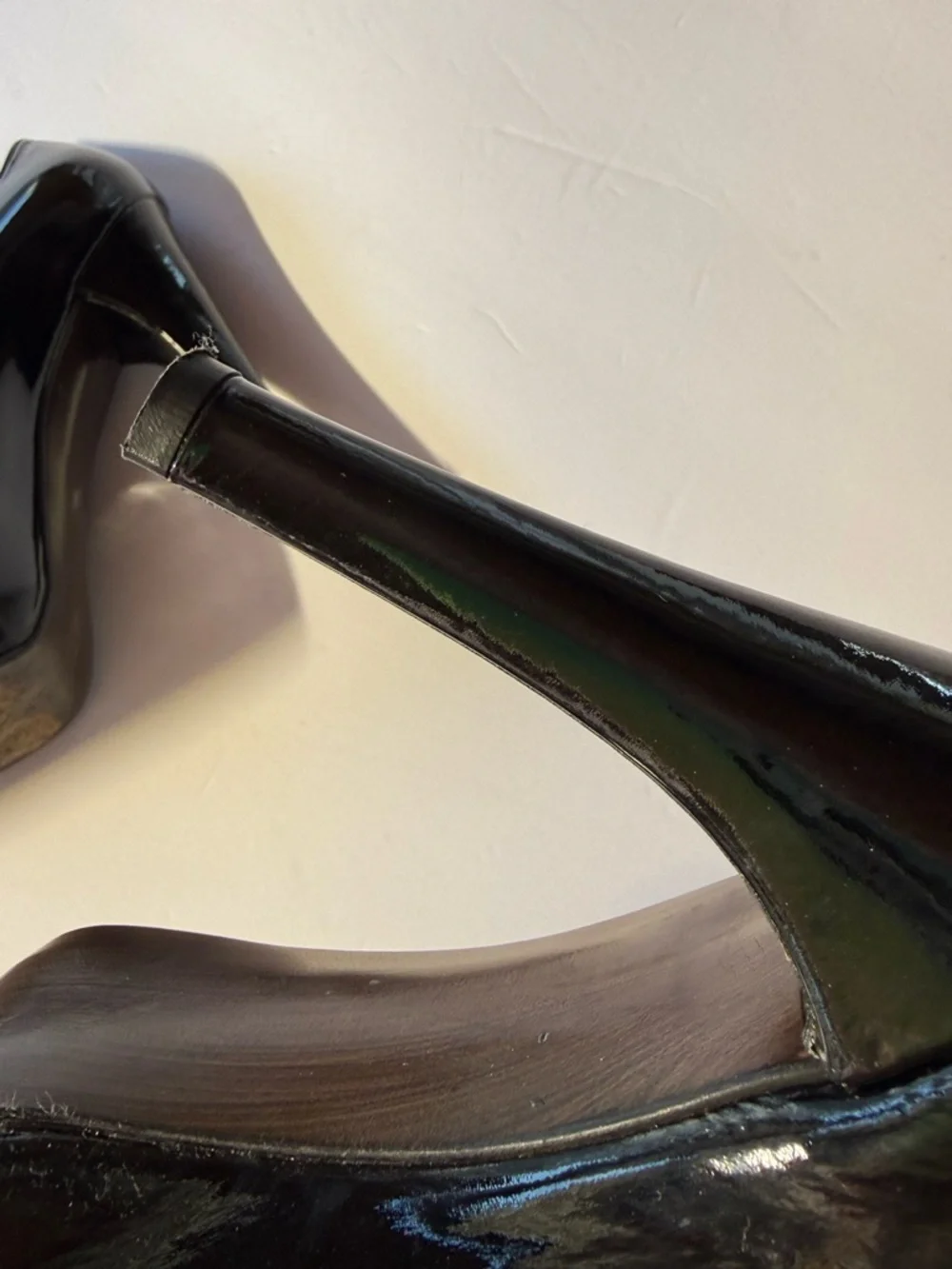 Stuart Weitzman Black Patent Leather Platform Stiletto Pumps – Size 8.5